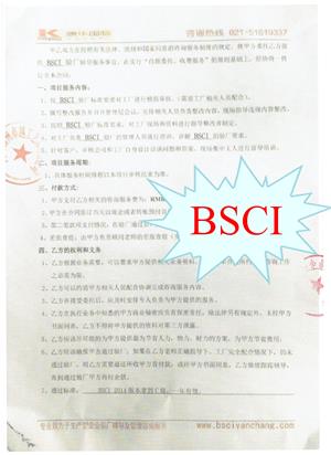 寧波XX工藝品有限公司合作BSCI驗廠(chǎng)