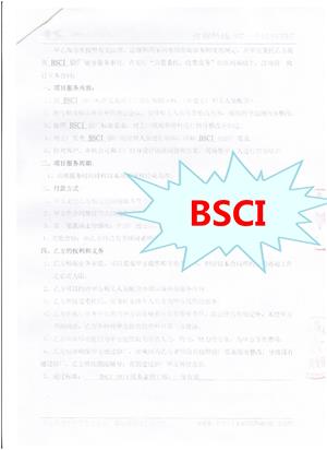 金華XX服飾有限公司與康華合作BSCI驗廠(chǎng)