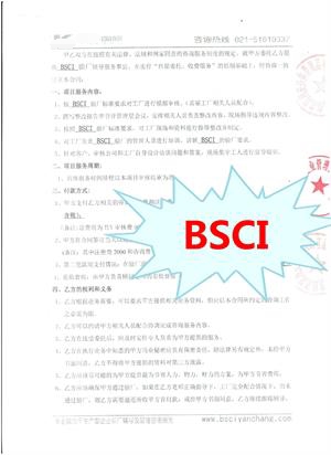 高郵市XX皮件體育用品有限公司與康華合作BSCI驗廠(chǎng)