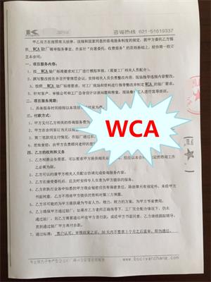 玉環(huán)XX眼鏡有限公司與康華驗廠(chǎng) WCA